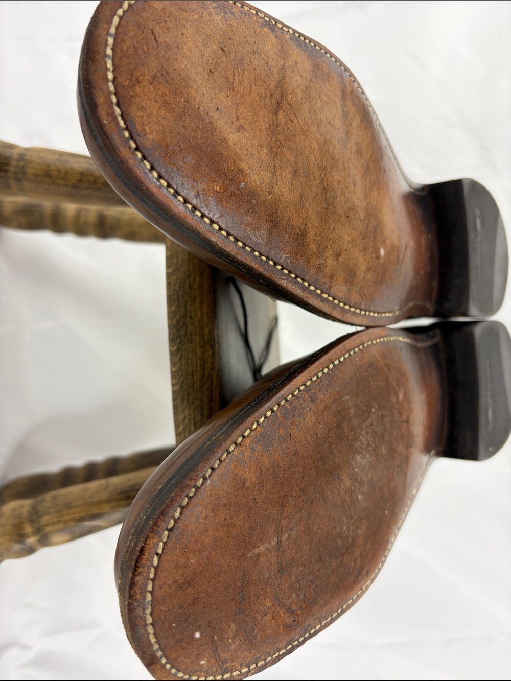 Vintage Florsheim Imperial Kenmoor Wingtip Brown Leather Oxford, Mens 9 - Picture 13 of 16